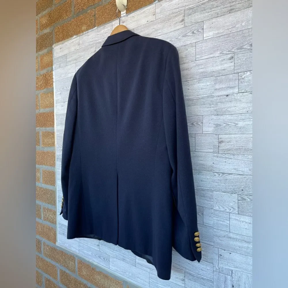 Polo University Club Ralph Lauren Virgin Wool Sportcoat Jacket Blazer Mens large